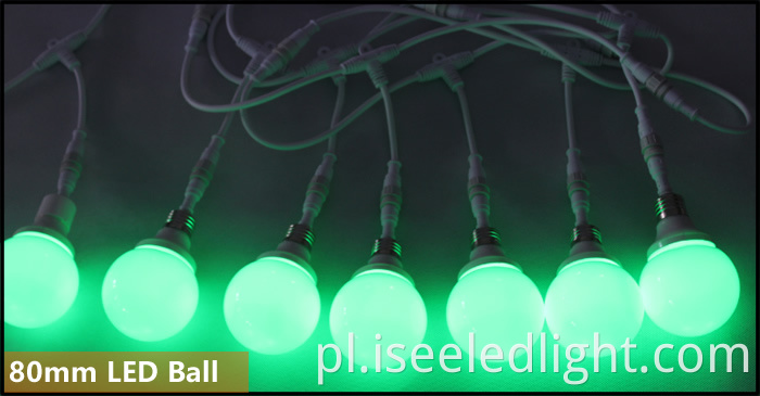 Lampa LED DMX512 RGB DMX512 RGB LED Bulb Light